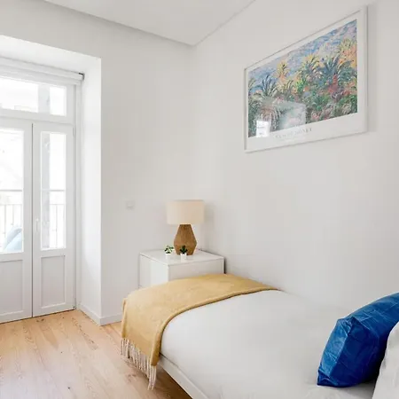 Ab10 Modern With Ac And Balcony شقة Lisboa