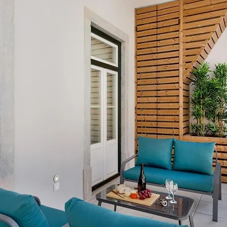 Appartement Ab10 Modern With Ac And Balcony Lissabon