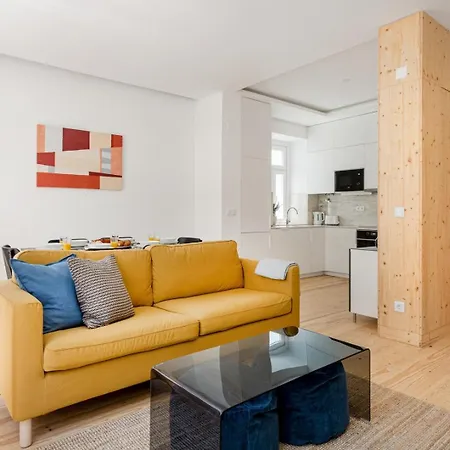 Appartement Ab10 Modern With Ac And Balcony Lissabon