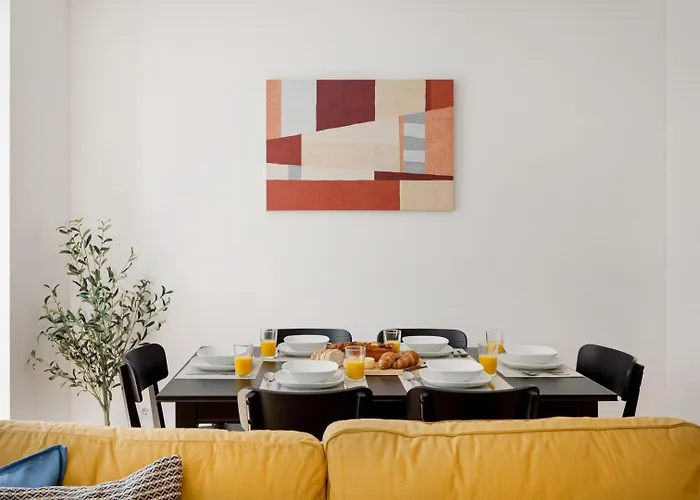 Appartement Ab10 Modern With Ac And Balcony Lissabon