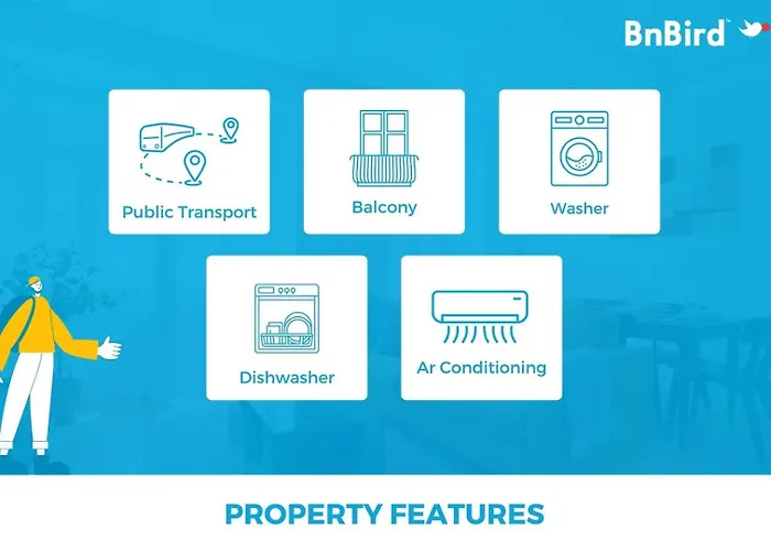 Appartement Ab10 Modern With Ac And Balcony Lissabon